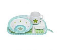 / Set de vajilla multicolor Little Water Swan L/ässig 1310018741/ bamb/ú/