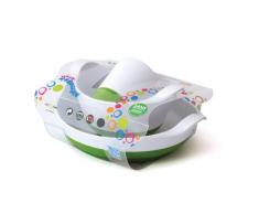 Plastorex 8108 / 8708 /8608 - Estuche con juego de vajilla (melamina, plato, vaso y bol, base antideslizante), color blanco y verde