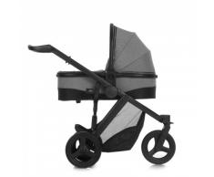 Hauck Maxan 3 Plus Trio Set - Carro deportivo 3 piezas de capazo, sillita y Grupo 0+ apto para base Isofix para recién nacidos hasta bebes / niños de 15 kg, color beige