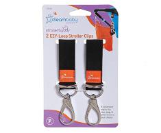 Dreambaby EZY-Loop - Clips para cochecito de bebé