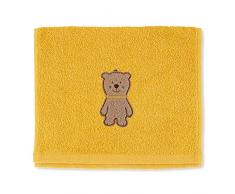 Sterntaler Toalla para niños del Oso Ben, Edad: A Partir de 0 Meses, 50 x 30 cm, Amarillo