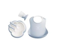 BABYBJÖRN Juego de cubiertos bebé (Azul Pastel)