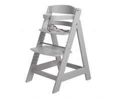 roba Trona Evolutiva de Madera Topo - Sit Up Flex - Altura Ajustable - de 6 Meses - Soporta 70 kg - Silla de Bebé Antivuelco