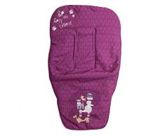 Babyline Dogs - Colchoneta para silla de paseo, color rosa