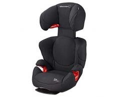 Bébé Confort Rodi AirProtect - Silla de coche para niños, alzador ligero de respaldo alto, 3.5-12 años, 15-36 kg, negro (Black Raven)