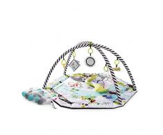 Kinderkraft Manta Juegos Bebé SMARTPLAY, 7 Juguetes, Accesorios, Multicolor