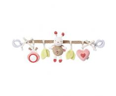 Fehn - Cadena para cochecito de bebé - Cadena móvil con simpáticos personajes para colgar en cochecito, capazo o cuna - Para bebés y niños pequeños a partir de 0 meses - Longitud: 45 cm multicolor Garden Dreams