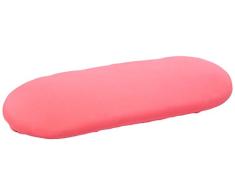 Moba, funda de colchón de algodón de cesta de mimbre para el recién nacido, Rosa (frambuesa), 70 x 30 cm (alto x ancho)