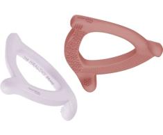 Everydaybaby - Mordedor de silicona, 2 colores