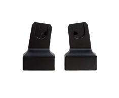 hauck Adaptador para Silla de Coche Bebe para Sillas de Paseo Vision X, Saturn R, Apollo, Compatible con Portabebés Drive N Care, Maxi Cosi y Otros, 1 Par, Negro