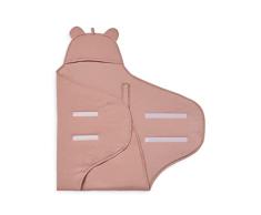 Jollein 032-566-66034 - Manta para bebé (100 x 105 cm), color rosa