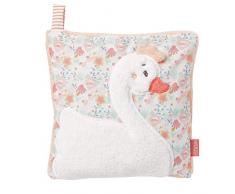 Fehn 062489 - Cojín de semillas de cereza con bolsa de calor y frío extraíble, multicolor