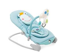 Chicco Balloon Hamaca Bebé Evolutiva de 0 Meses a 18 kg, Balancín Bebé con Función de Silla, Respaldo Reclinable, Cierre Compacto, Vibración, Juguete Electrónico, Luces y Sonidos, Rana (Froggy)
