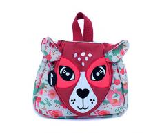 Les DéGLINGOS - Neceser de baño para bebé - Mélimélos la Biche | Bolso infantil | Práctica – Viaje – Divertido | Niña y niño | Poliéster reciclado