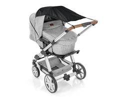 reer ShineSafe - Toldo para cochecito de bebé, color negro
