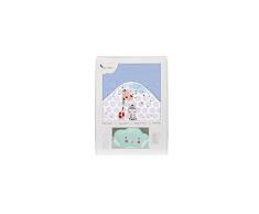 Interbaby - Capa de baño jungla azul con lámpara nube, unisex, NU1127-01