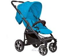 Gesslein S4 Air + 304100917000 - Silla de paseo con marco negro (turquesa)