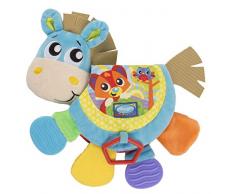 Juguetes Playgro Libro musical en forma de caballo Klipp Klapp, Juguete para bebés, A partir de 3 meses, Libre de BPA, Colorido, 40219