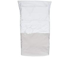 Petitpraia Sleepy Gris Saco Nórdico Cuna 70 - Relleno Incluido - Sacos Para Dormir