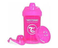 Twistshake 78058 - Vaso con boquilla, color rosa