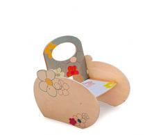 Dida - Sillón Flores para Niños en Madera de Abedul