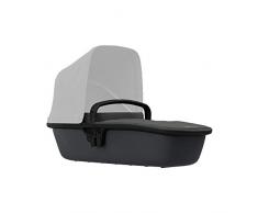 Quinny LUX - Capazo ultraligero para Zapp Flex Plus, Zapp Flex, Zapp Xpress, apto desde el nacimiento, color negro y grafito