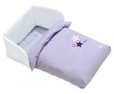 Alondra 658-075 - Saco minicuna de colecho bebé y colecho cama, color lila