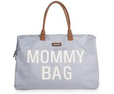Childhome Mommy Bag CWMBBGR Bolso de Pañales, 55 x 30 x 30 cm, Gris