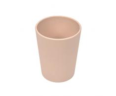 LÄSSIG taza para niños Vajilla para niños sin melamina, sin BPA, de biocomposite/Mug Geo, powder pink
