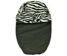 Animal Print coche asiento saco/Cosy Toes Compatible con Hauck Zebra