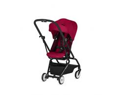 CYBEX Gold - Silla de Paseo Eezy S Twist Scuderia Ferrari, Asiento Giratorio 360°, Ultracompacta, desde el Nacimiento hasta 17 kg (aprox. 4 años), Racing Red