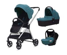 Playxtrem Vintage XT 500146 604 - Silla de Paseo 3 en 1, Unisex, Color Alpine