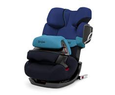 Cybex Silver Pallas 2-Fix 515111002 Silla de Coche 2 en 1, Grupo 1/2/3, Colección de Color 2021, Azul (Blue Moon)