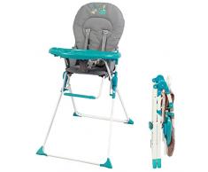 Bambisol Trona bebé | Ultra compacta y ligera, estante ajustable extraíble | Los Acrobates