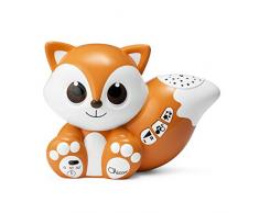 Chicco-Foxy Proyector De Colores Cuna, Arancione (00010064000000)