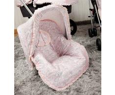 Babyline Caramelo - Colchoneta para silla grupo 0, color rosa