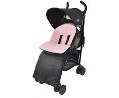 Saco/Cosy Toes Compatible con Buggy carrito para cochecito de bebé, color rosa