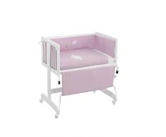 Funny Baby Codream - Minicuna, diseño Motitas, color rosa