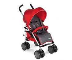 Chicco MultiWay2 Silla de paseo todoterreno con ruedas grandes y suspensión, color rojo