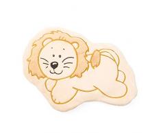 GRÜNSPECHT Naturprodukte 117-V1 almohada para bebé Beige, Amarillo - Almohadas para bebés (Poliéster, Beige, Amarillo, Imagen, Lavado a máquina, 30 °C, Alemania)