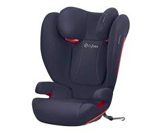 CYBEX Silver Silla de coche para bebés Solution B-Fix, Para coches con y sin Isofix, Grupo 2/3 (15-36 kg), Desde los 3 hasta los 12 años aprox., Azul (Bay Blue)