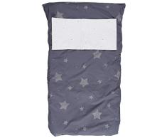 Petitpraia Etoile Azul Noche Saco Nórdico Cuna 70 - Relleno Incluido - Sacos Para Dormir