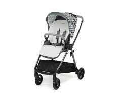 Foppapedretti, colchón universal para silla de paseo, doble cara, con lado de verano e invierno, blanco