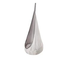 roba Saco colgante gris para niños, silla colgante para habitación infantil o exterior