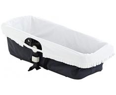 Pirulos 83200001 - Interior capazo pique con fruncido, color blanco