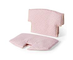 Geuther 4740 Reductor de asiento para la trona Syt | funda de trona para recién nacidos | funda de algodón 100% | relleno de poliéster suave e higiénico | lavable a 40 grados | Starry Night pink