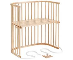 Babybay Boxspring - Cuna de colecho con ventilación extra, color natural barnizado