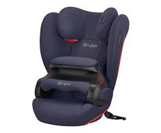 CYBEX Silver Silla de coche Pallas B-Fix, Para coches con y sin ISOFIX, Grupo 1/2/3 (9-36 kg), Desde aproximadamente 9 meses hasta 12 años, Azul (Bay Blue)