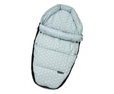 Gesslein Protector de cuna para bebé, diseño de rombos 923, color menta
