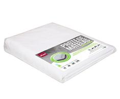 Abeil Protector de colchón – Impermeable en algodón blanco, Cama 60 x 120 cm.